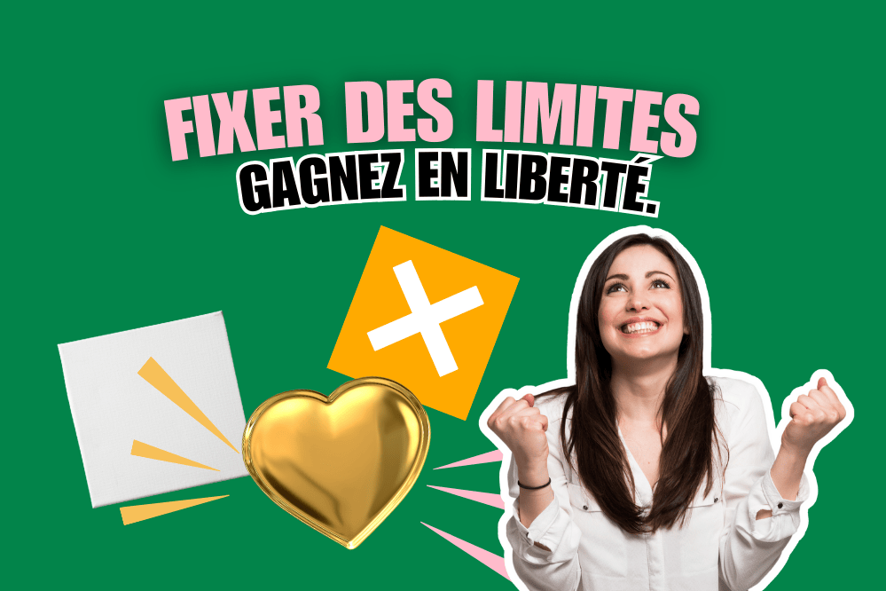 Fixer des limites, gagnez en liberté - Illustration pour un article de développement personnel.
